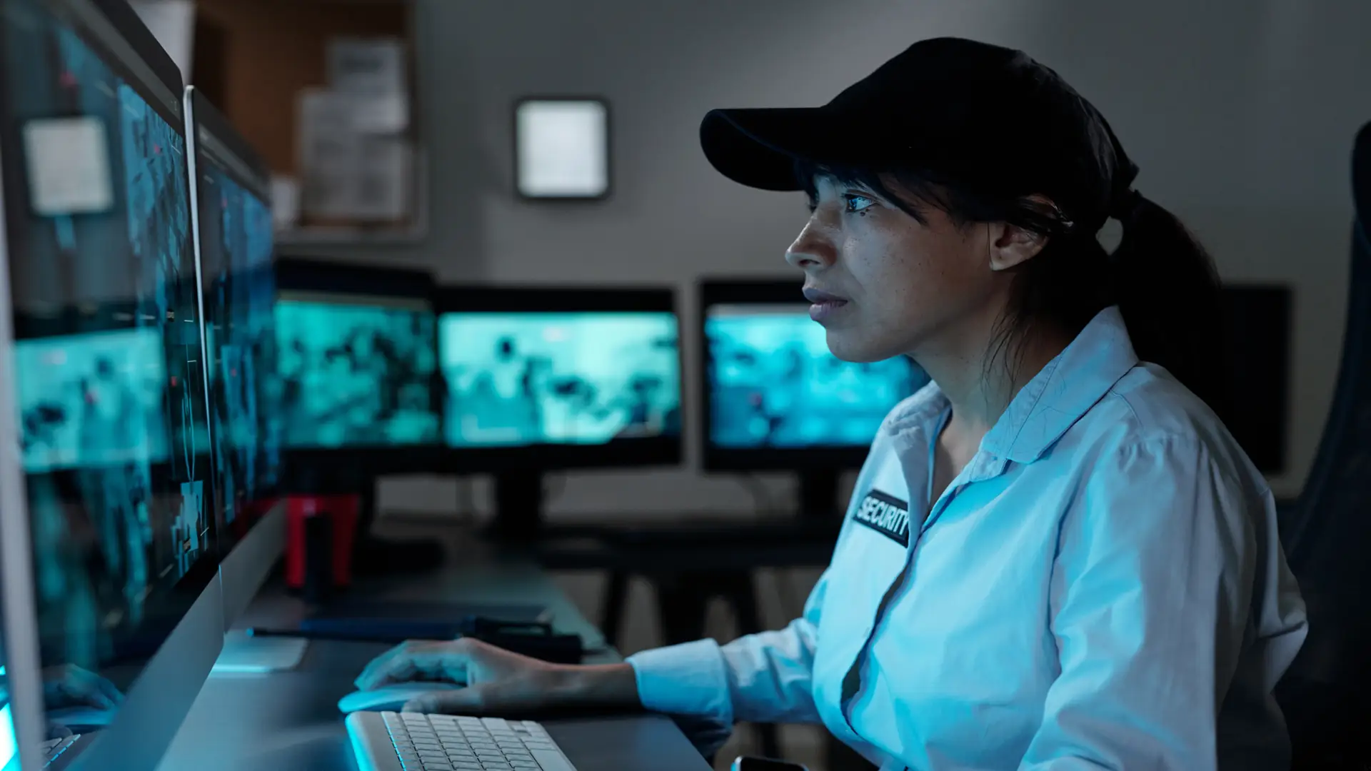 24/7 commercial video monitoring Toronto: professional remote security monitoring centre