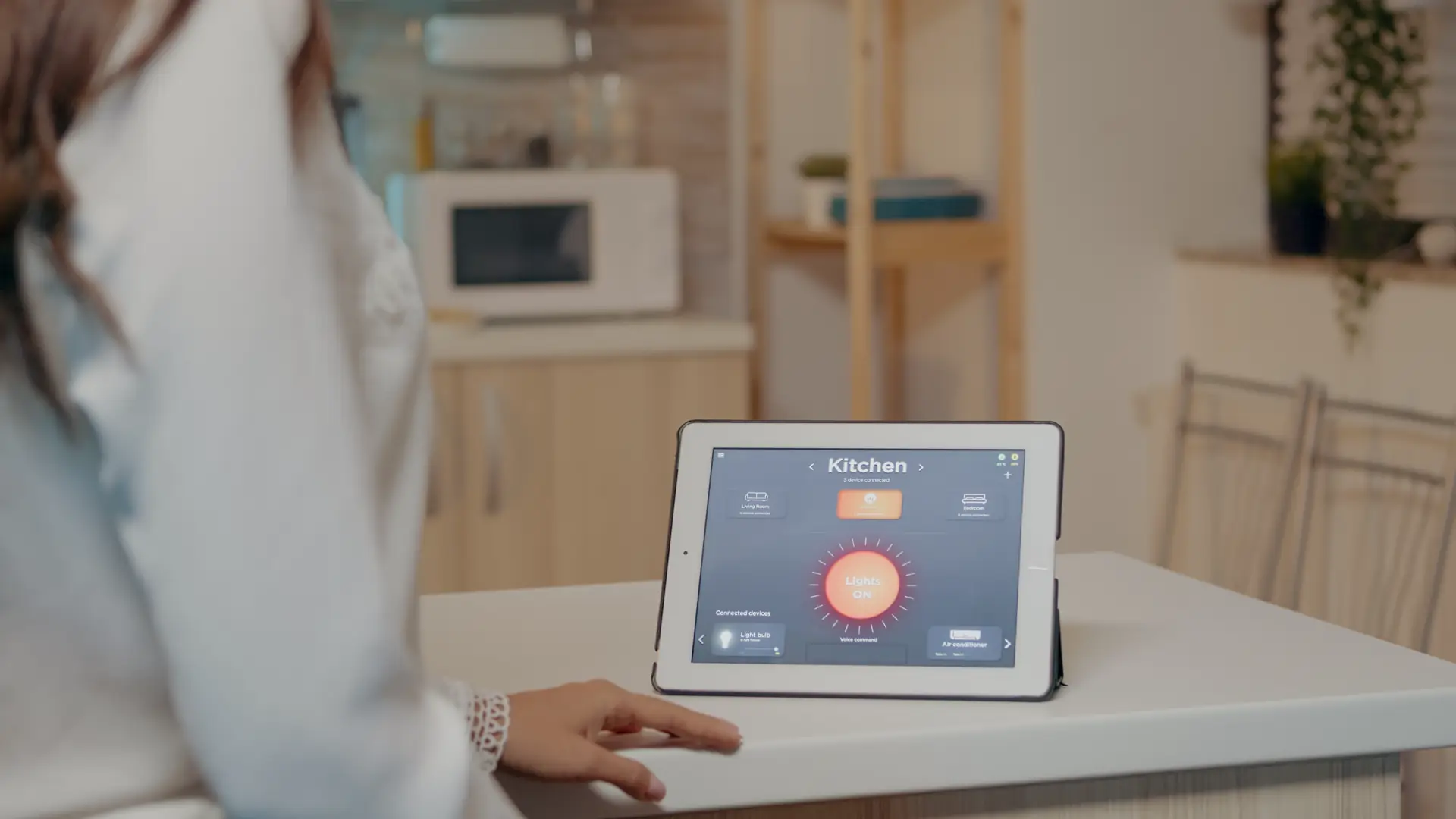 Unified home control systems Toronto: single touchscreen for all smart home devices